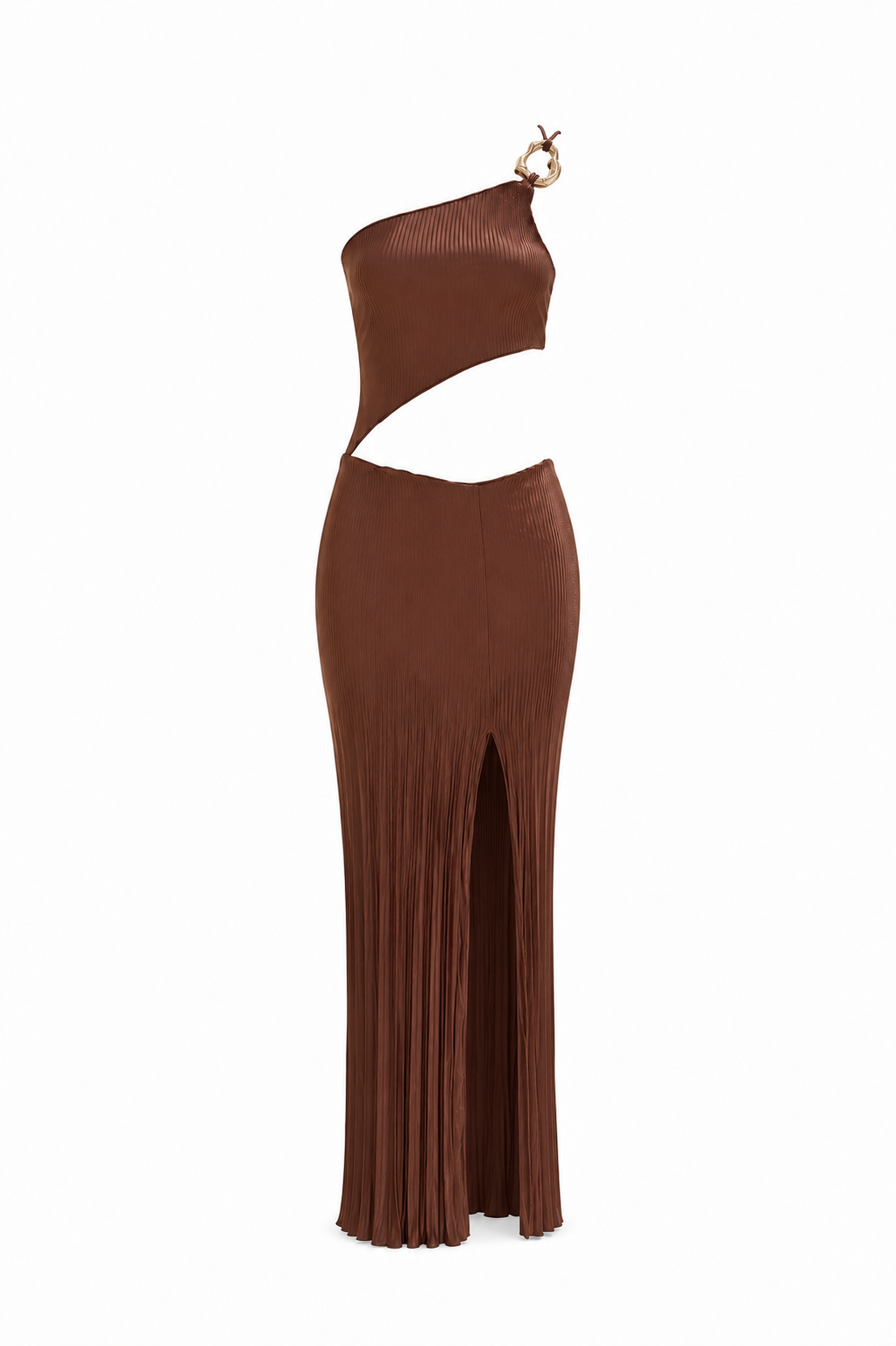 DAPHNE DRESS - WALNUT