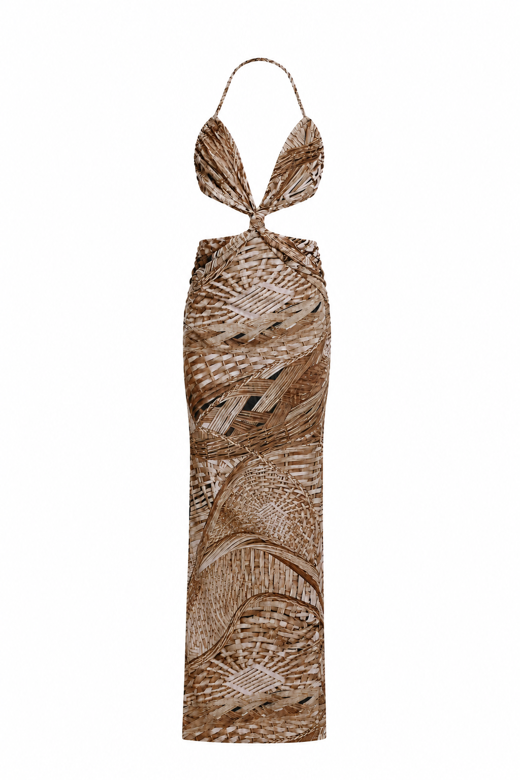 LUCY DRESS - CALAMUS PRINT