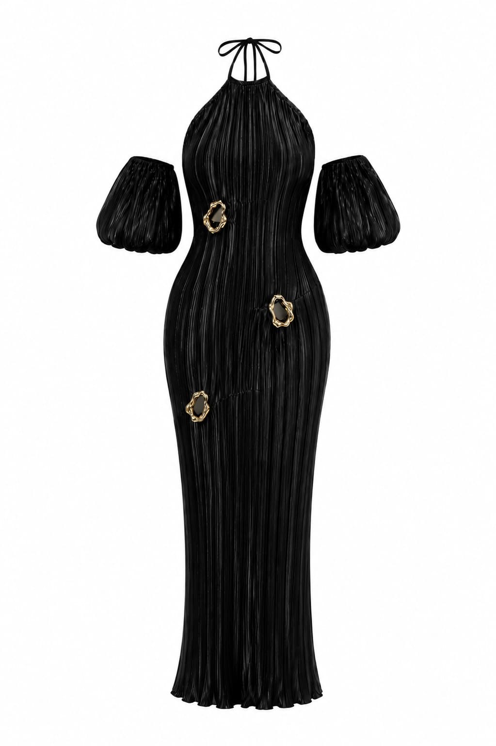 GIANNA DRESS - BLACK