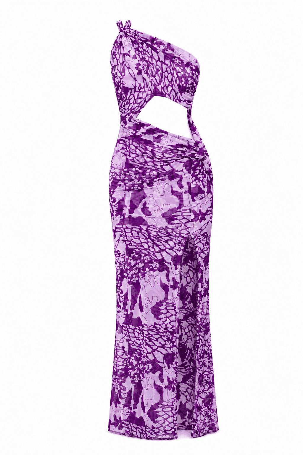 ALEXIA DRESS - TYRIAN PRINT