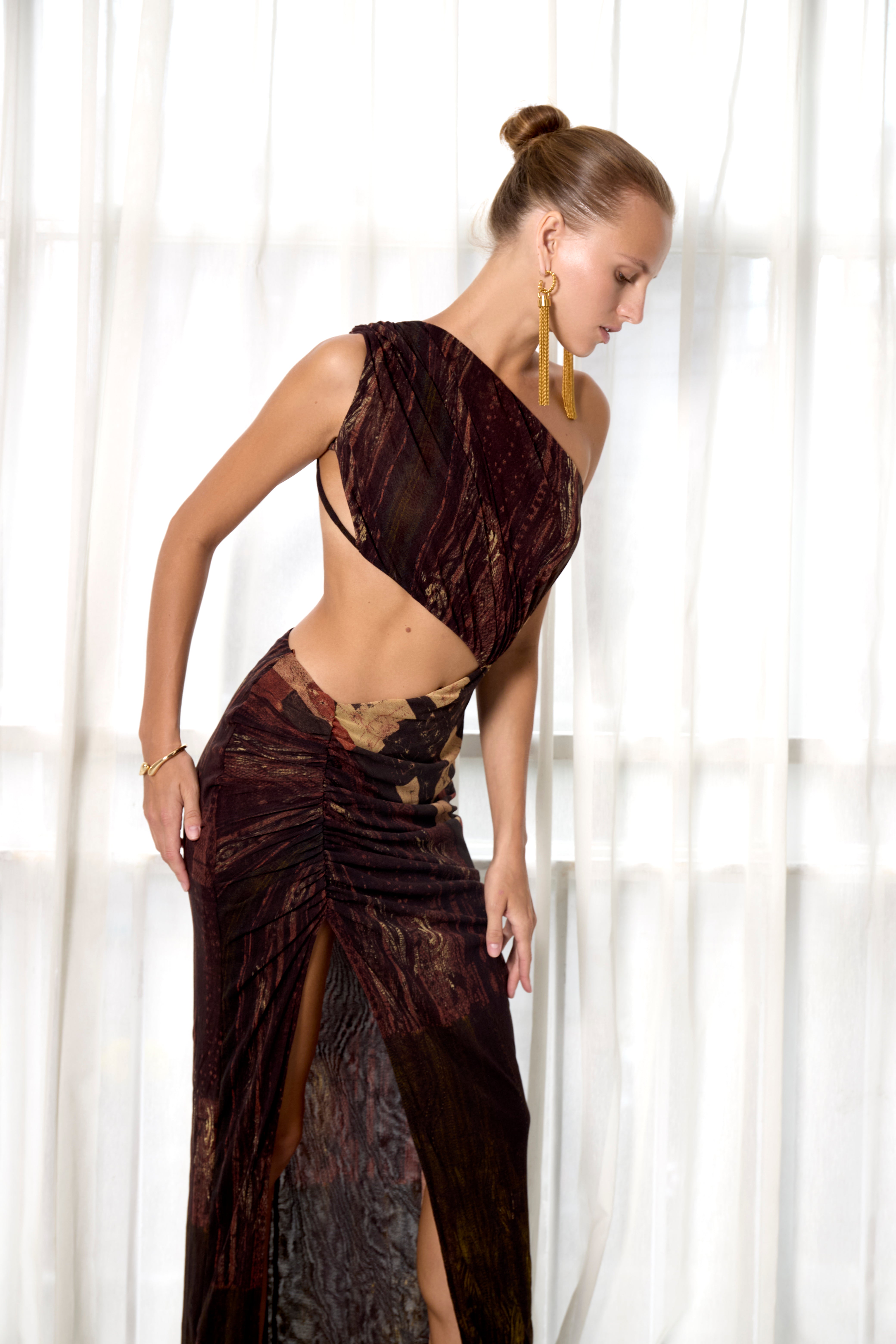 ARIANA DRESS - HAZEL PRINT