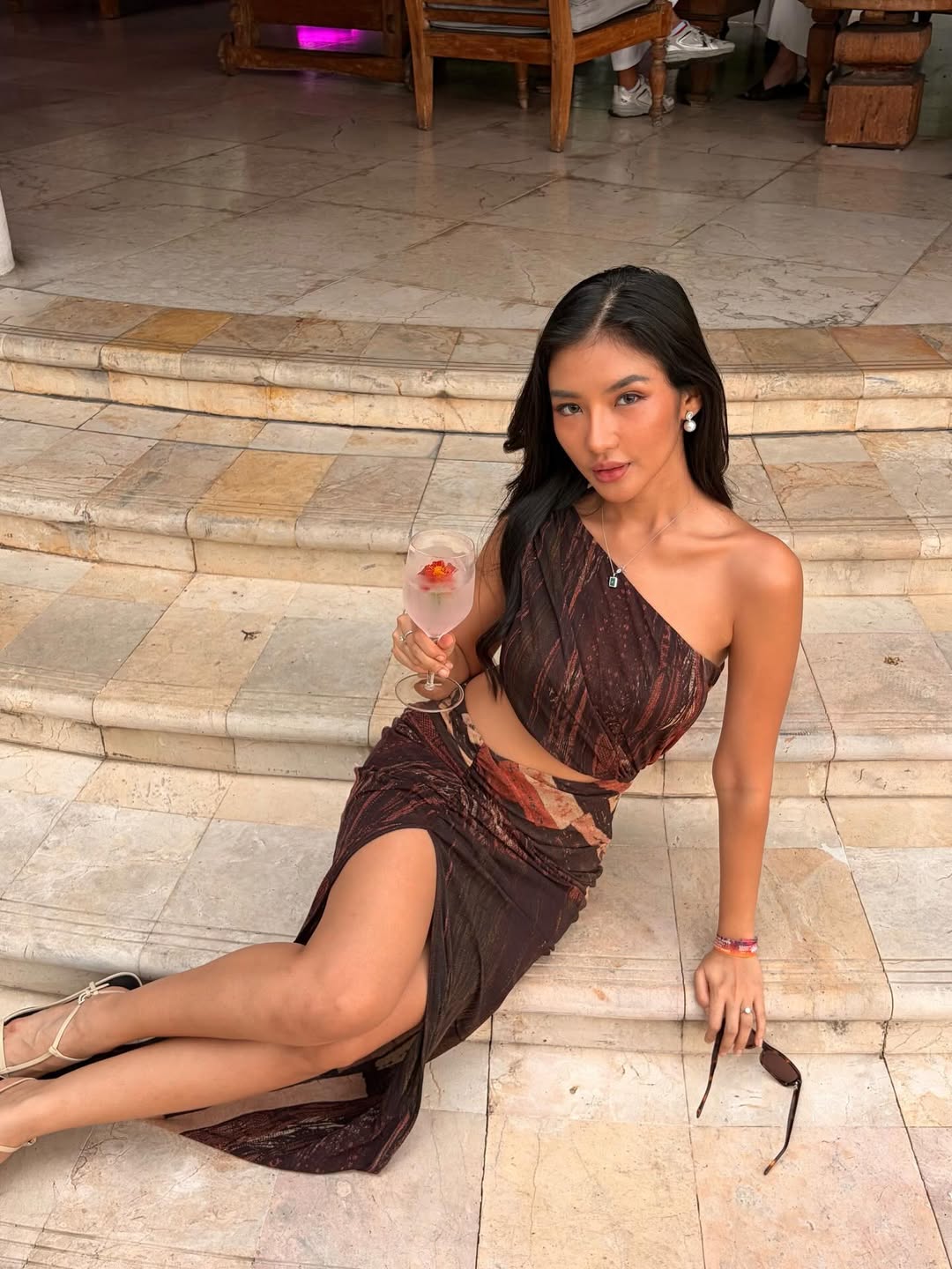 ARIANA DRESS - HAZEL PRINT