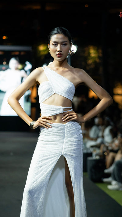 LUNA DRESS - WHITE