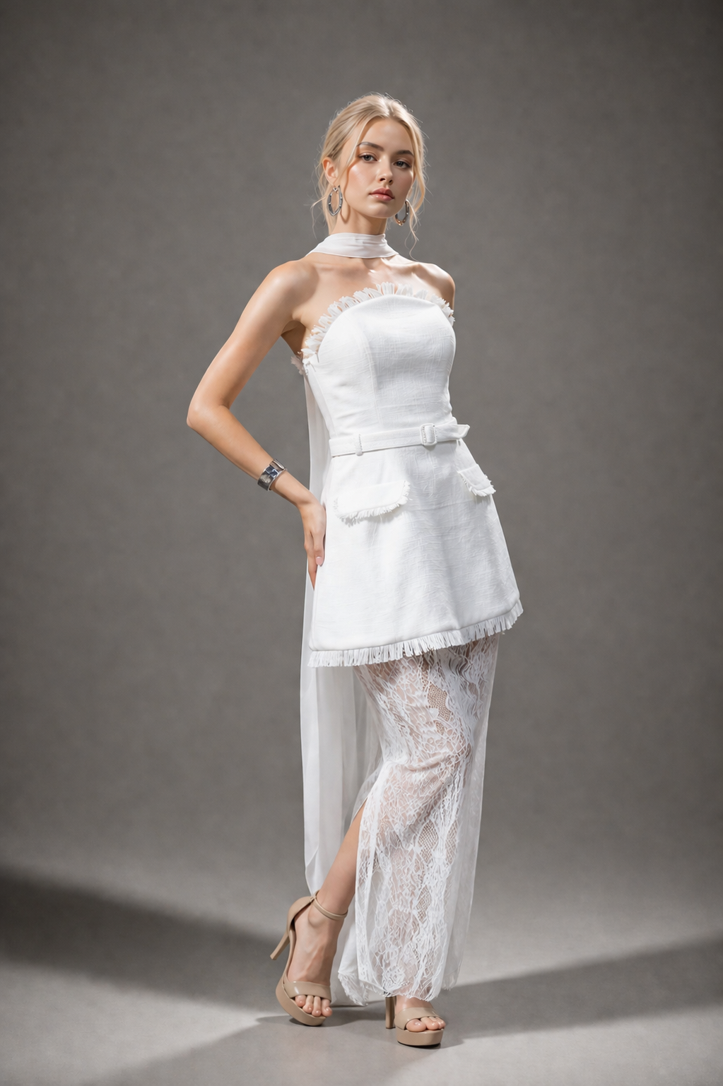 HERA DRESS - WHITE
