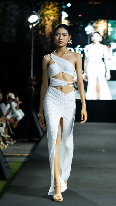 LUNA DRESS - WHITE