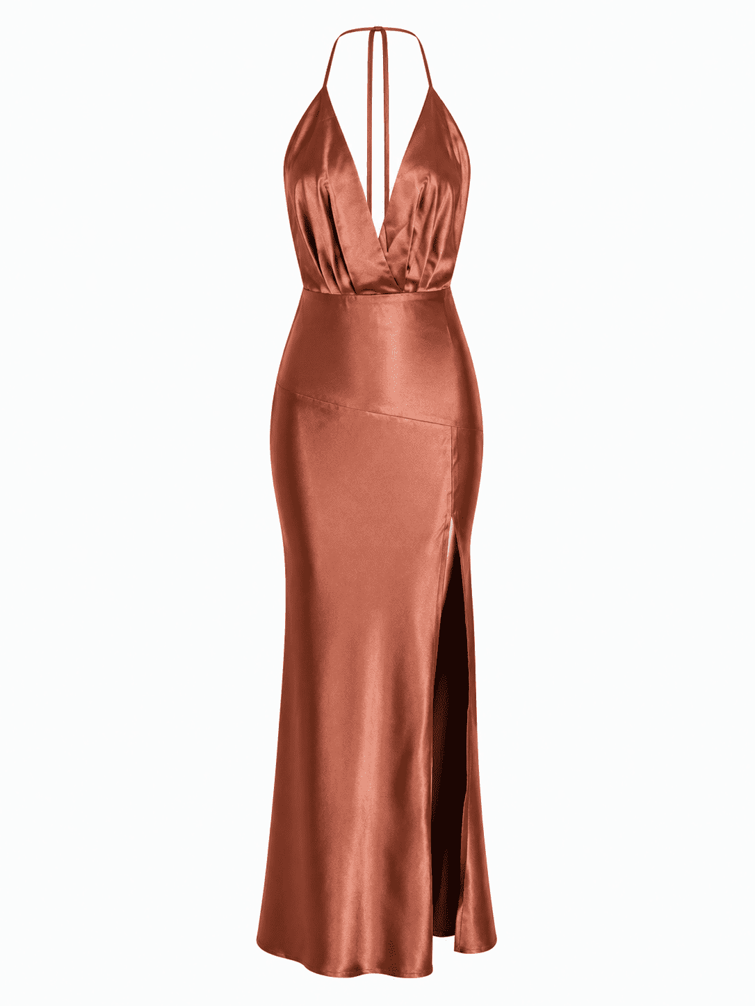 AZULA DRESS - WALNUT