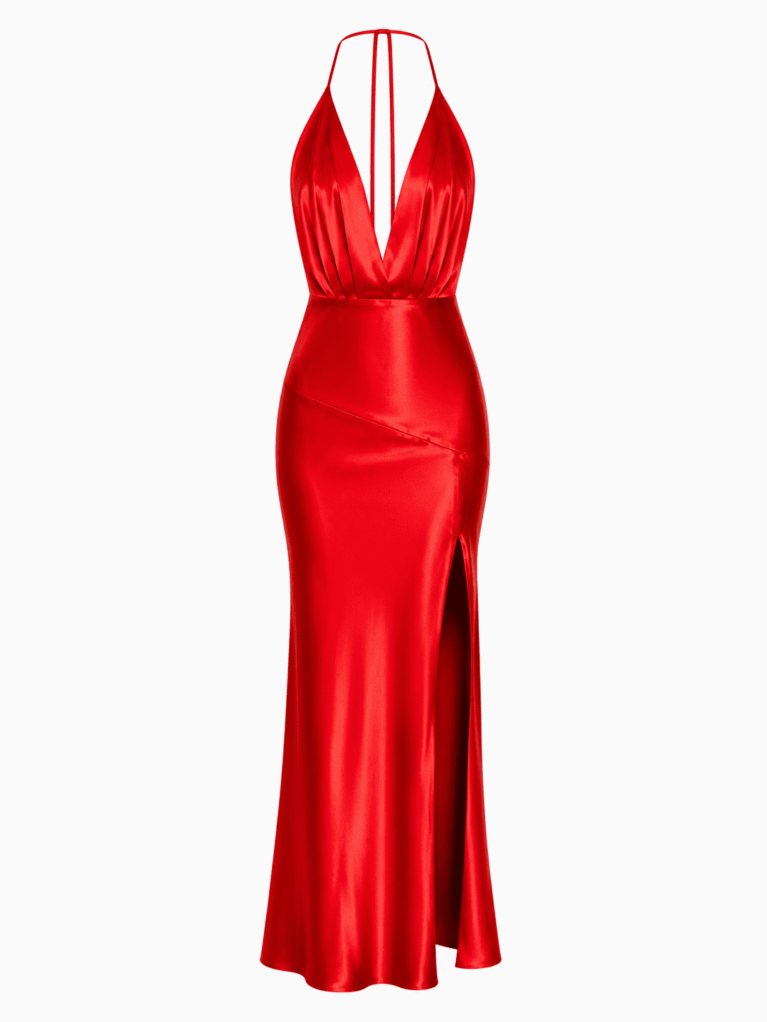 AZULA DRESS - CANDY RED